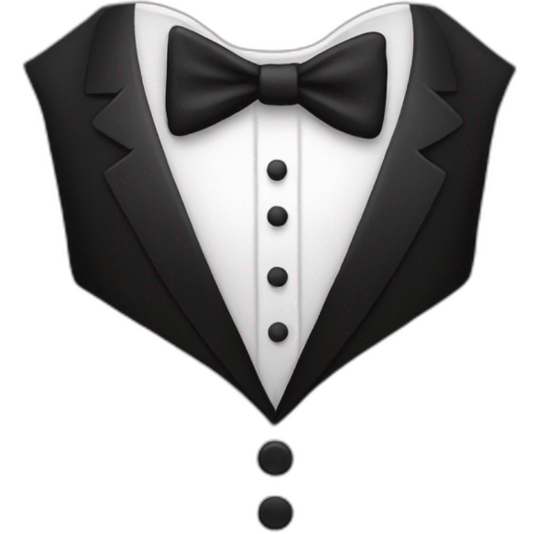 tuxedo suit emoji