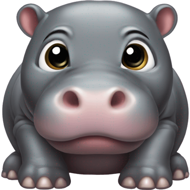 Baby Pygmy hippo emoji