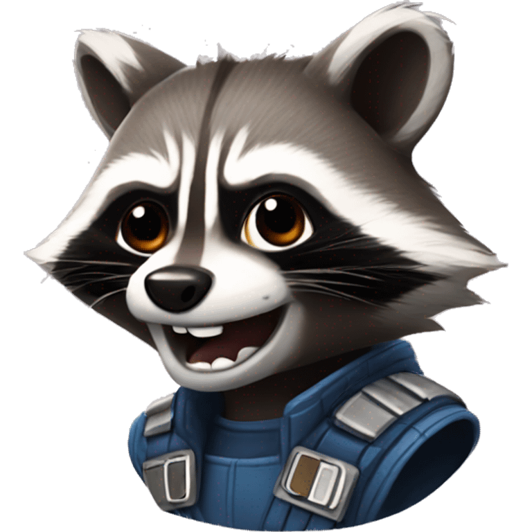 Rocket racoon  emoji