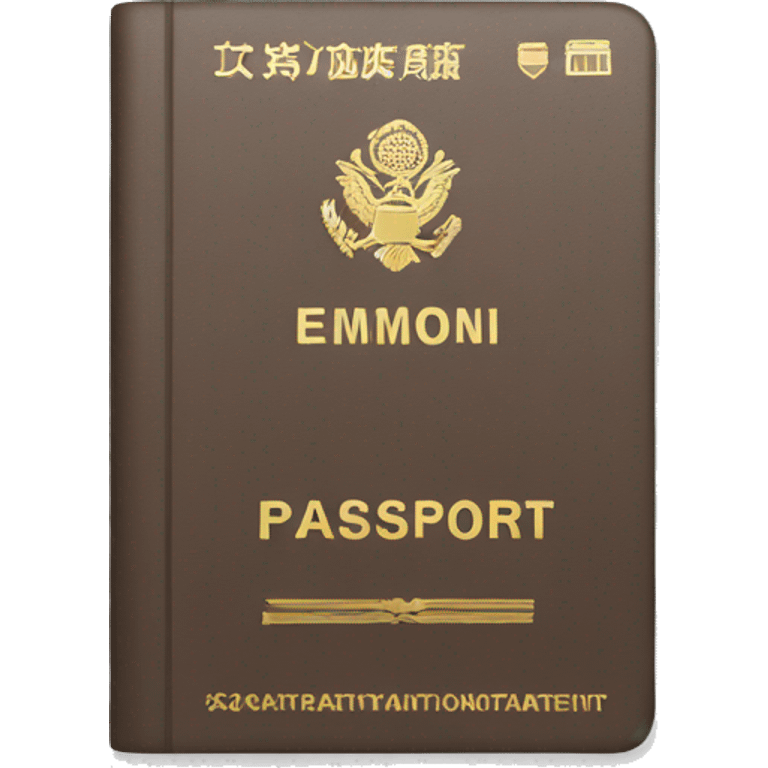 Passport emoji