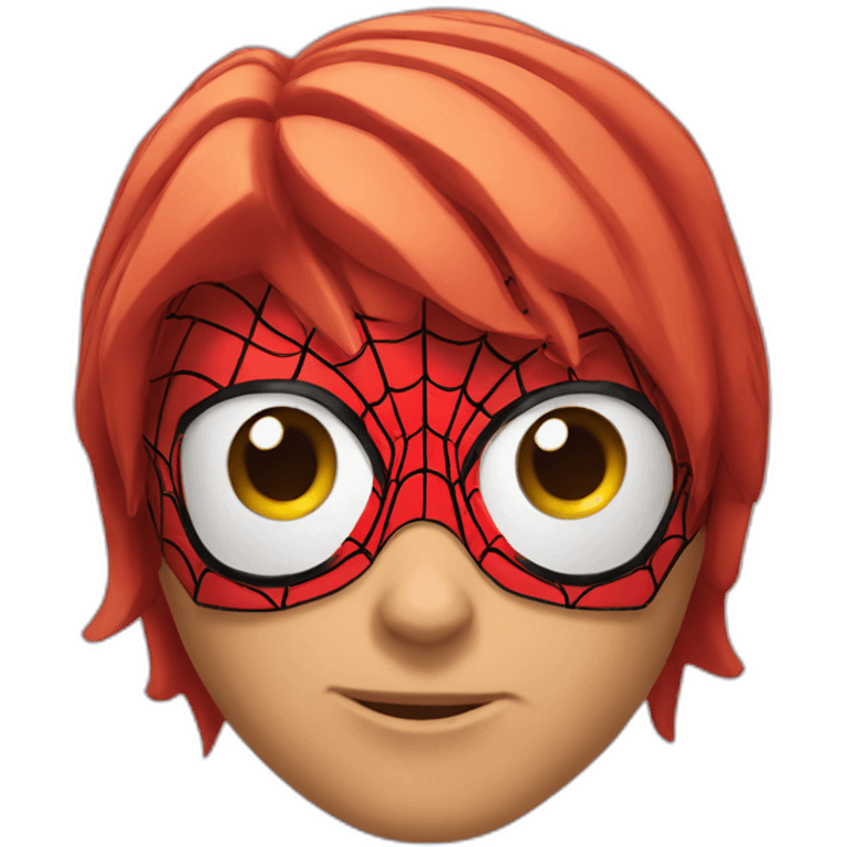 Head-Spiderman emoji