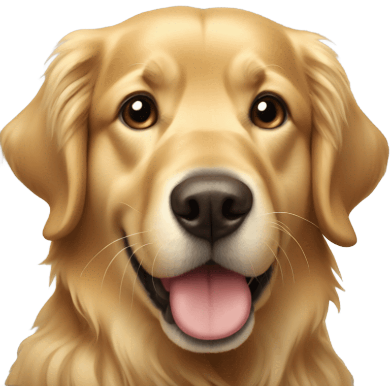 golden retriever  emoji