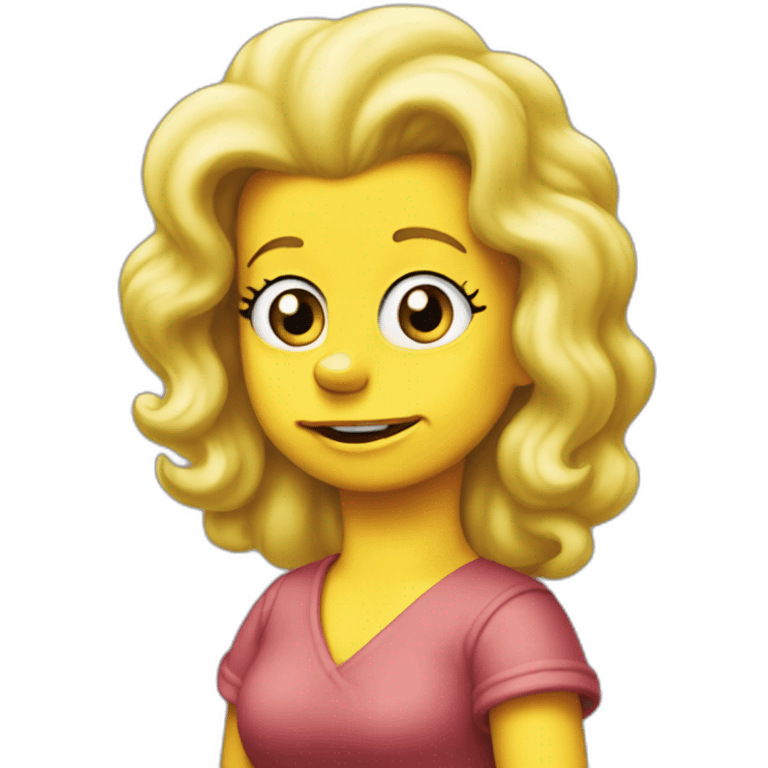 Lisa Simpson emoji