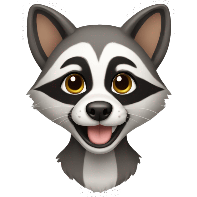 dog Raccoon emoji