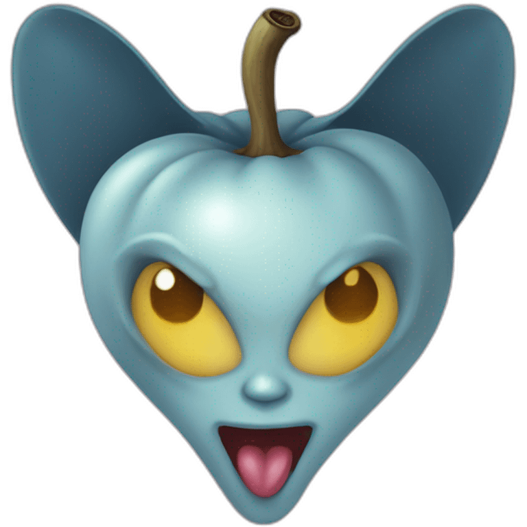 Poire diablolique emoji