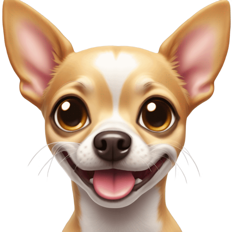 Chihuahua smile emoji