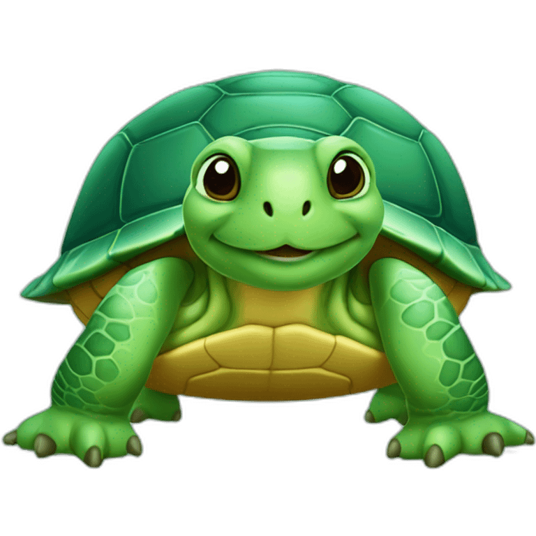 Tortue amoureuse emoji