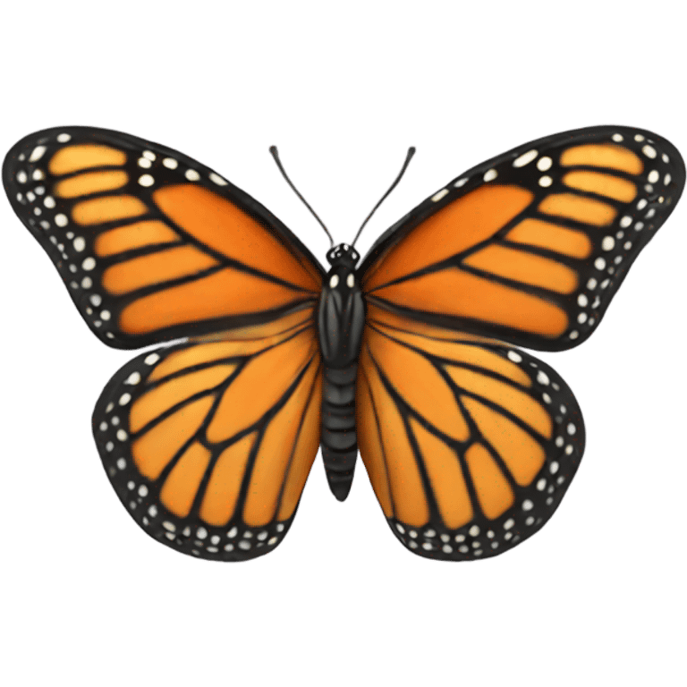 monarch butterfly  emoji