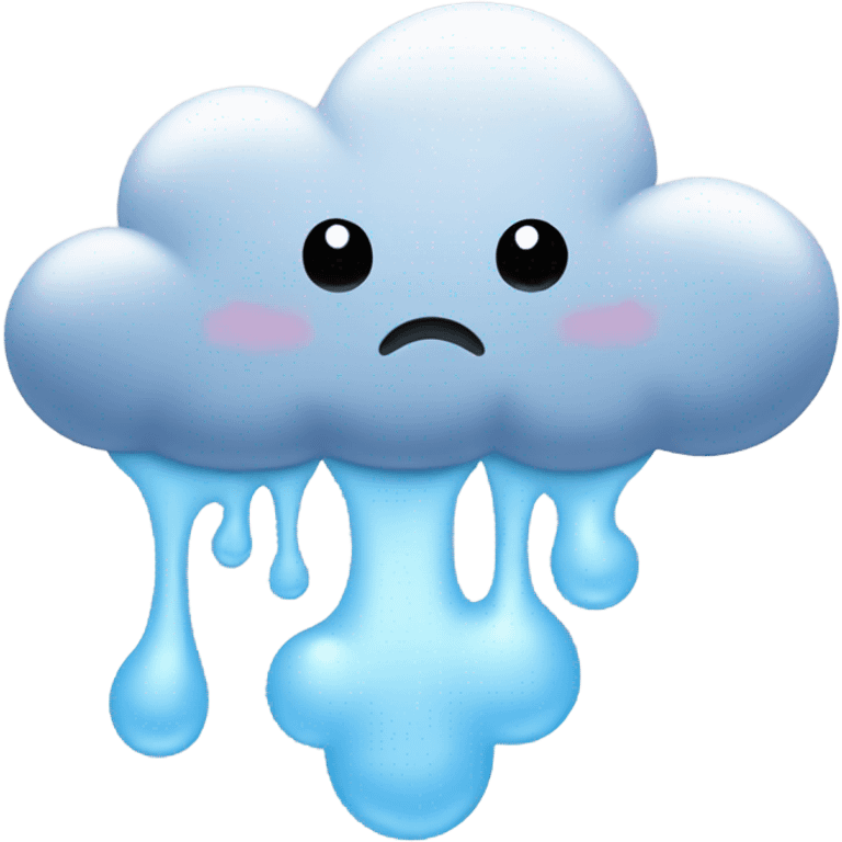 sad cloud emoji