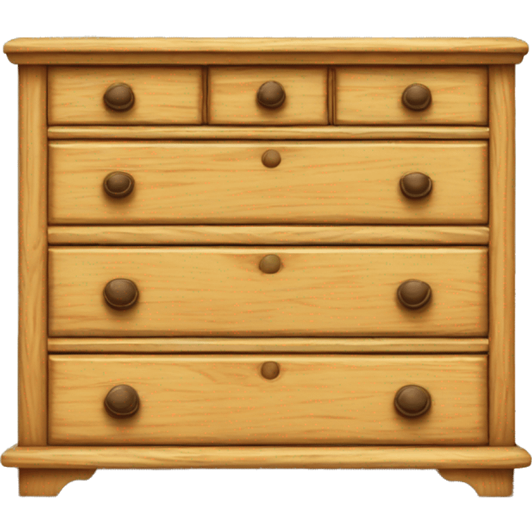 vintage pine dresser  emoji