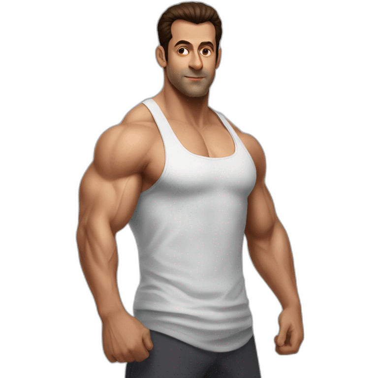 Salman Khan gym emoji