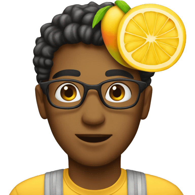 Mango lemonade emoji