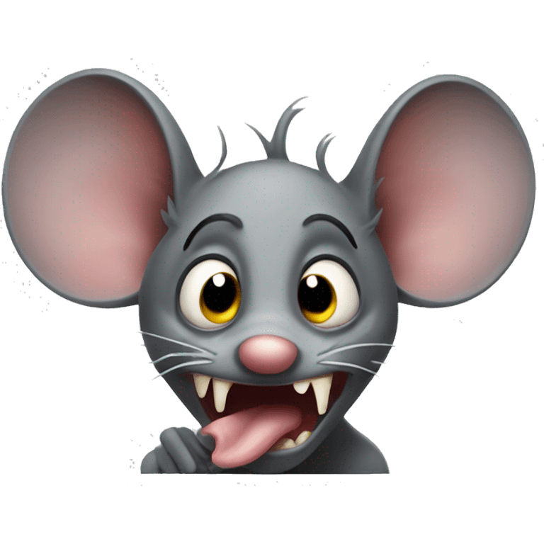 Portuguese scary mouse  emoji