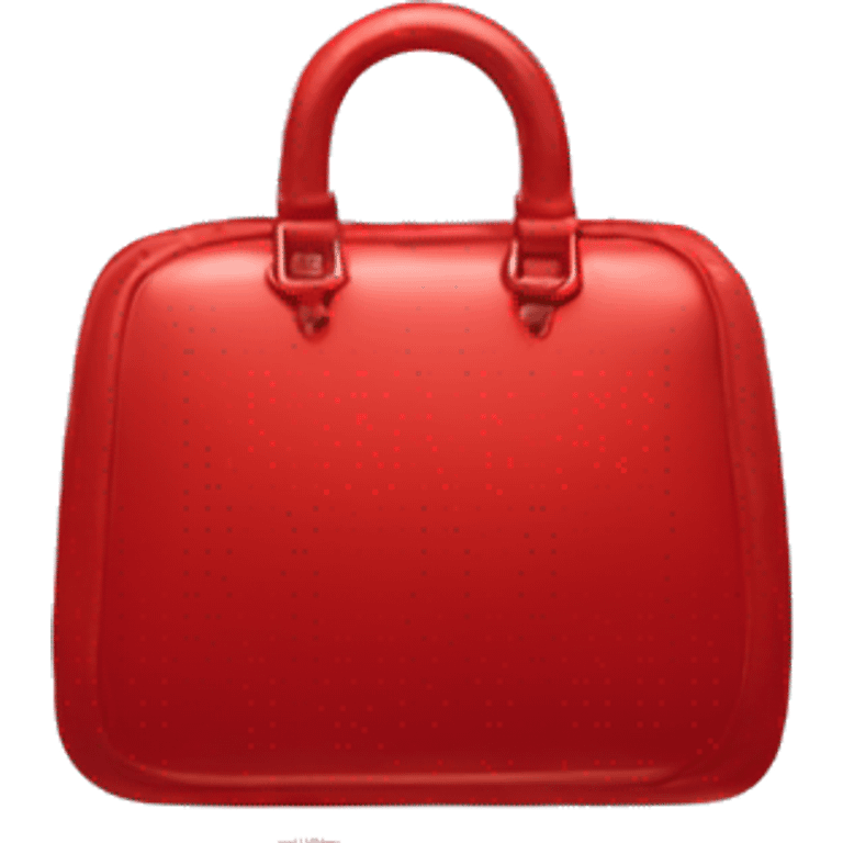 Red lacquer bag emoji