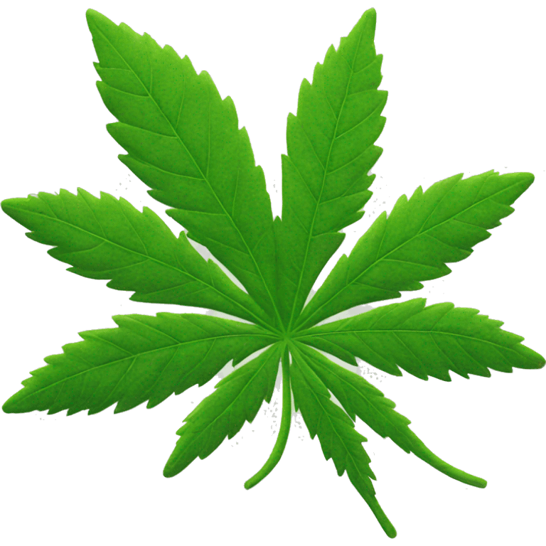 Weed leaf emoji