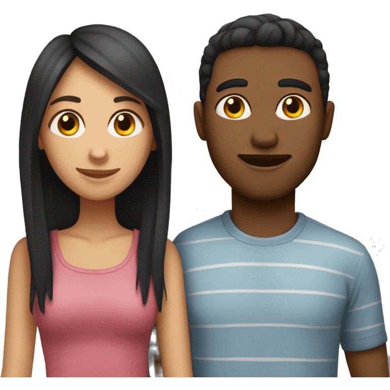 Boyfriend and girlfriend emoji