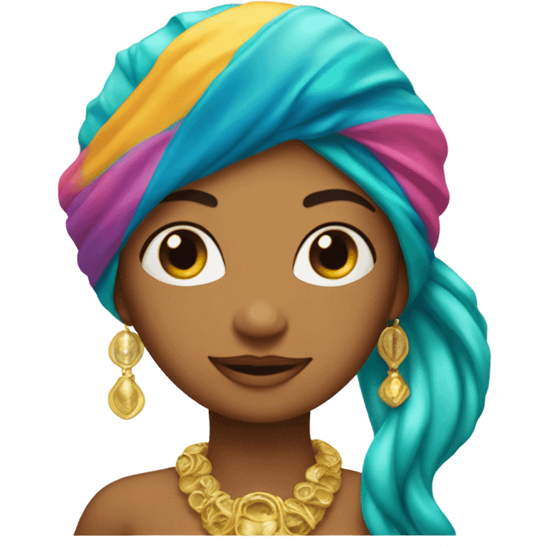 Sirena con turbante emoji