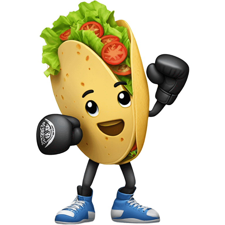 Taco Boxing  emoji