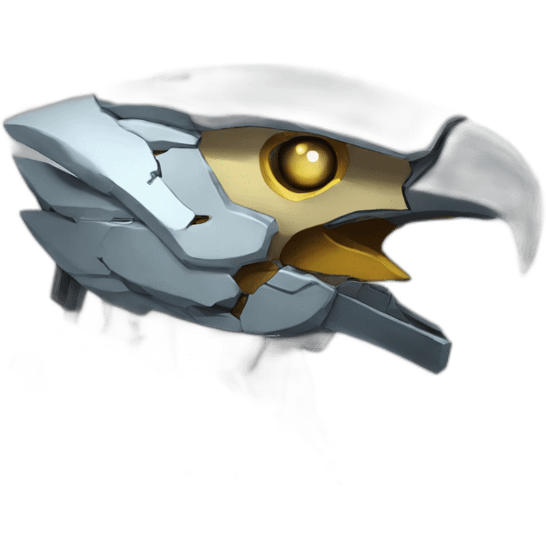 mecha eagle head emoji