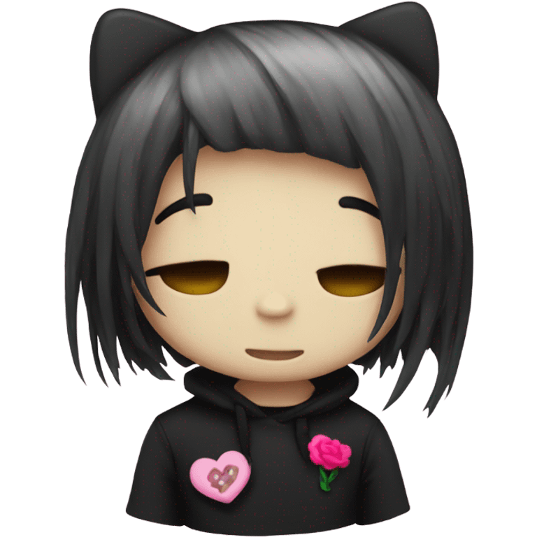 hello kitty emo emoji