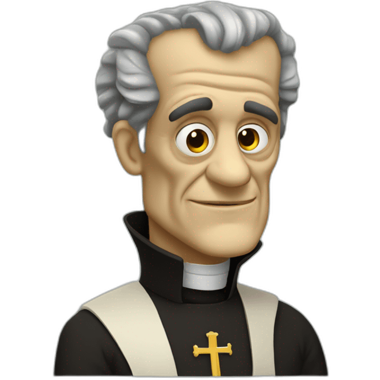 El papa san francisco de Frankenstein emoji