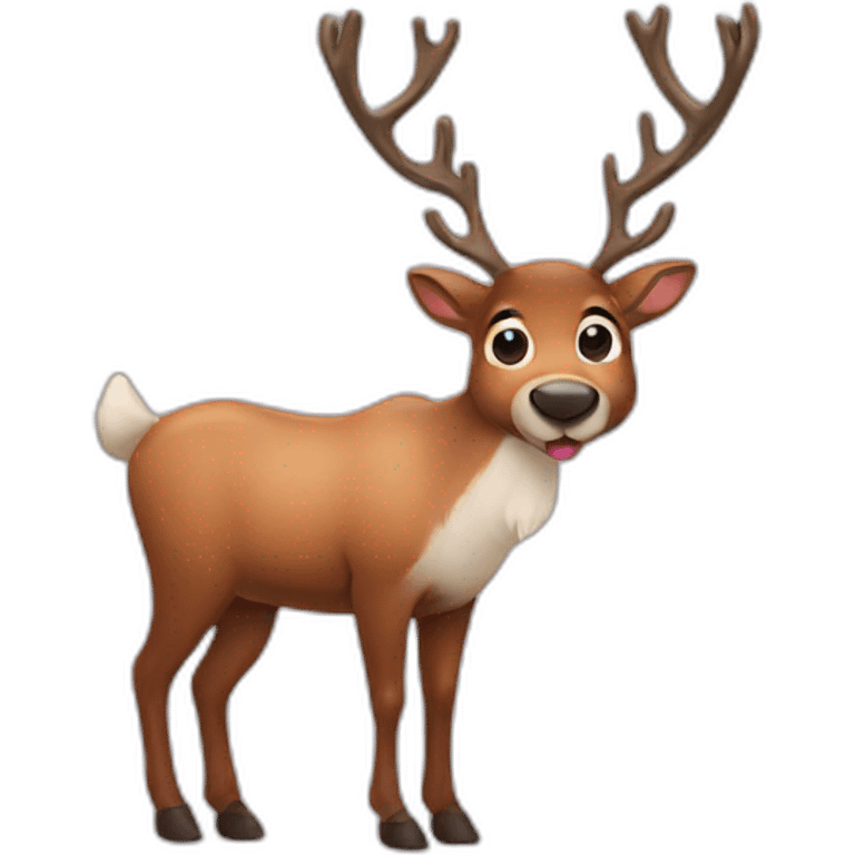 Reindeer emoji