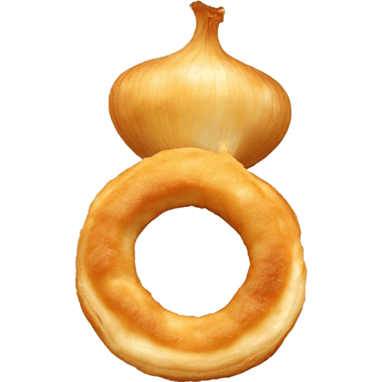 onion ring
 emoji