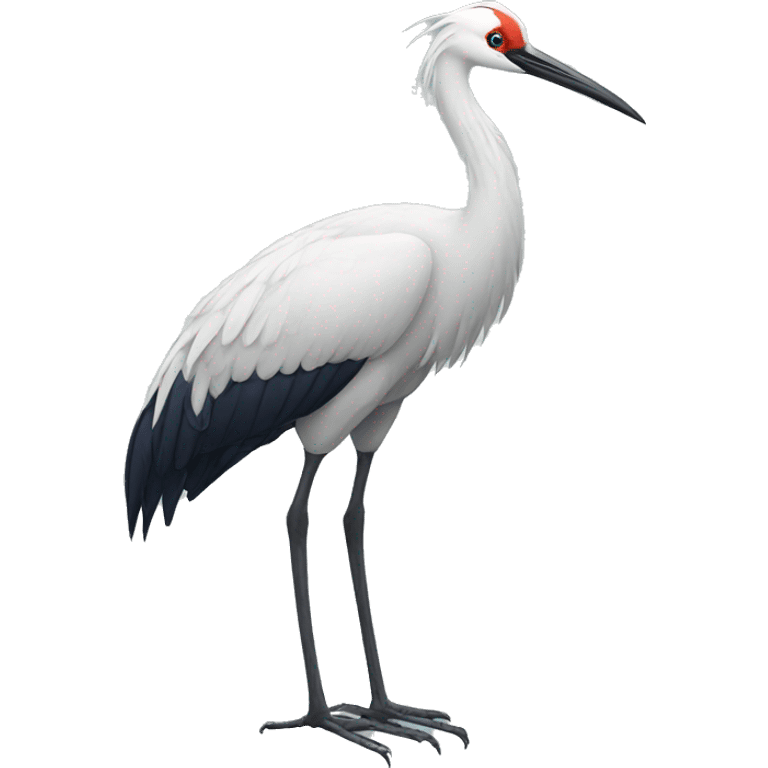 crane bird emoji