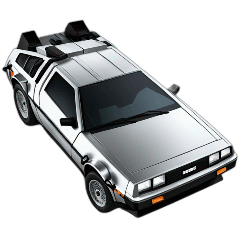 Delorean DMC-12 emoji