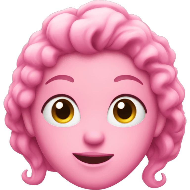 Pink hart emoji