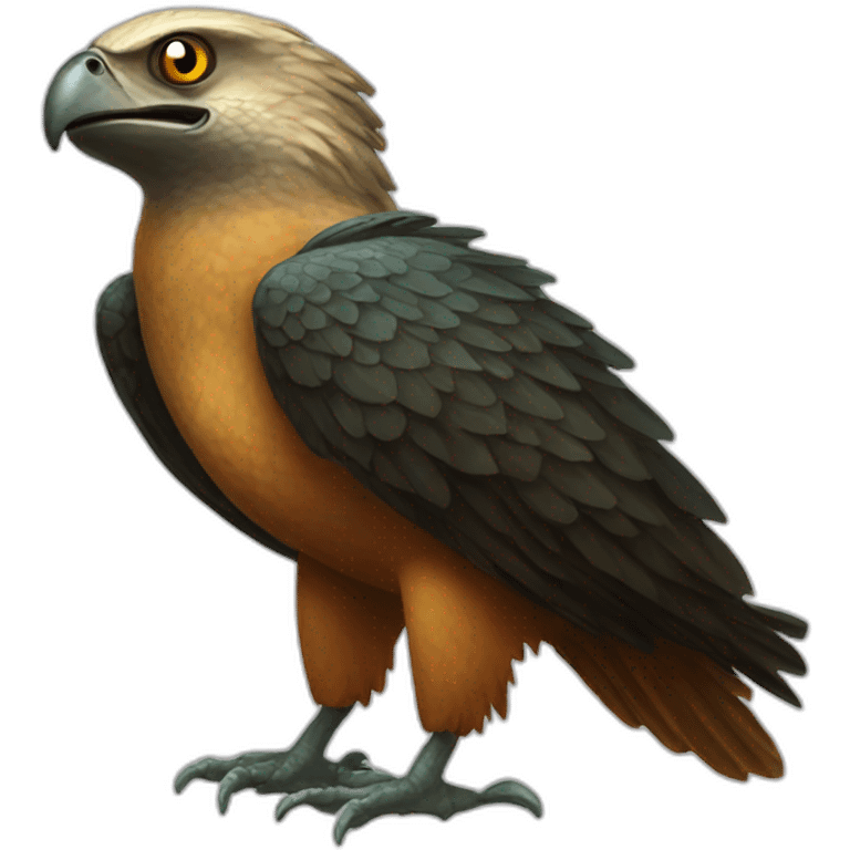 Piranha-Eagle emoji