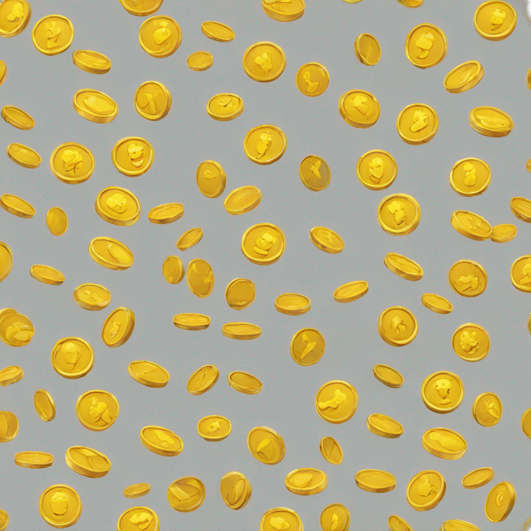 coins thrown away emoji