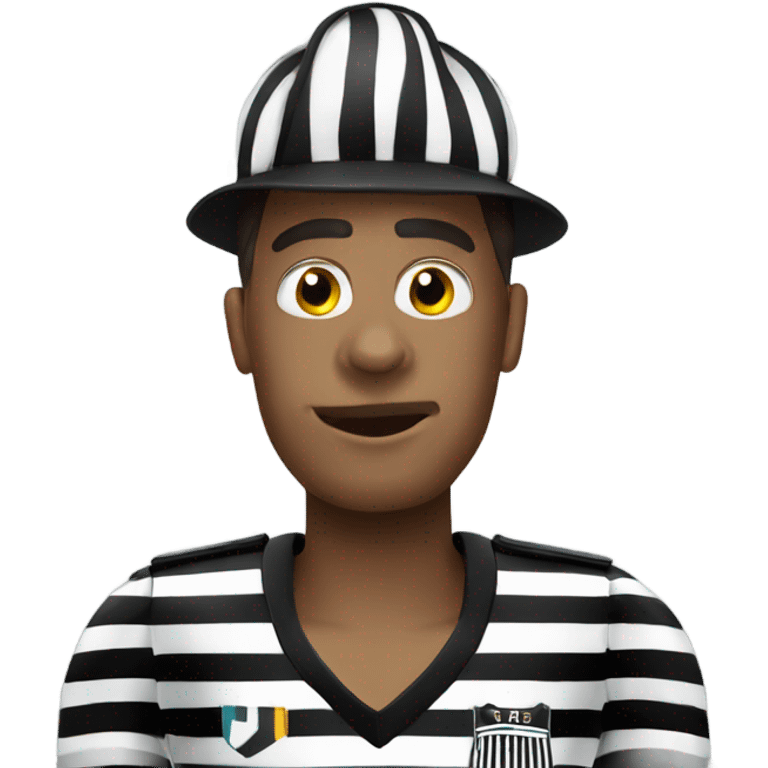 Zebra referee emoji