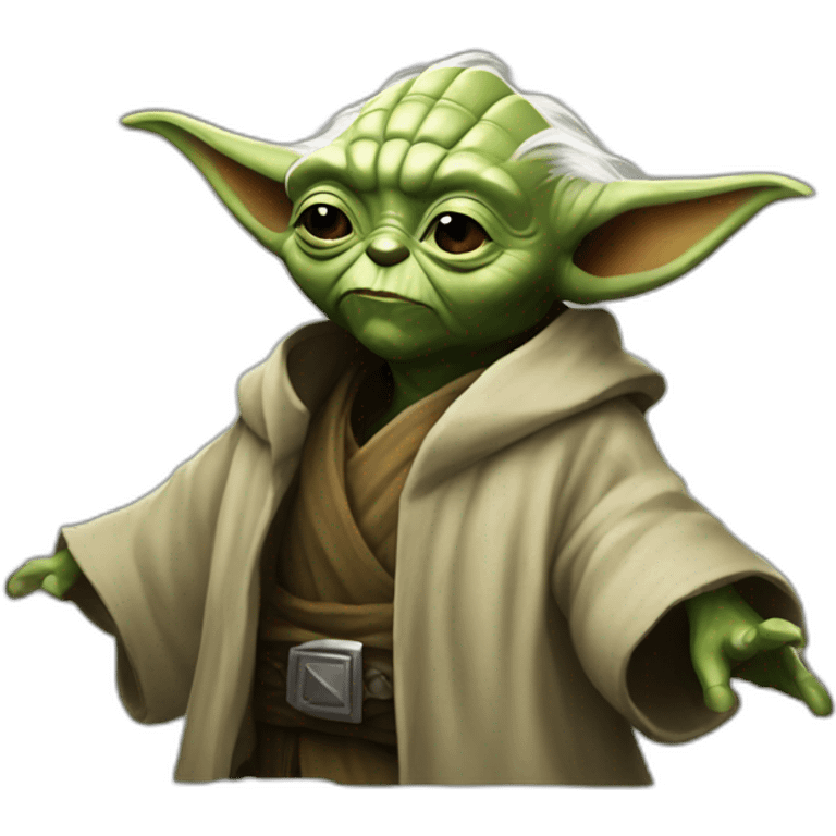 yoda as a rog in wow emoji