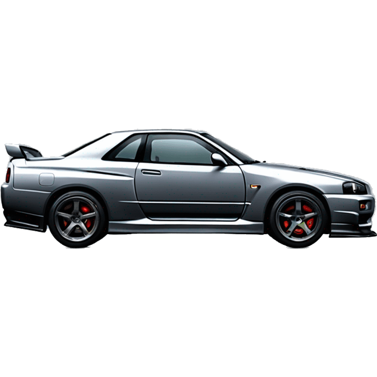 Nissan Skyline GT-R R34 emoji