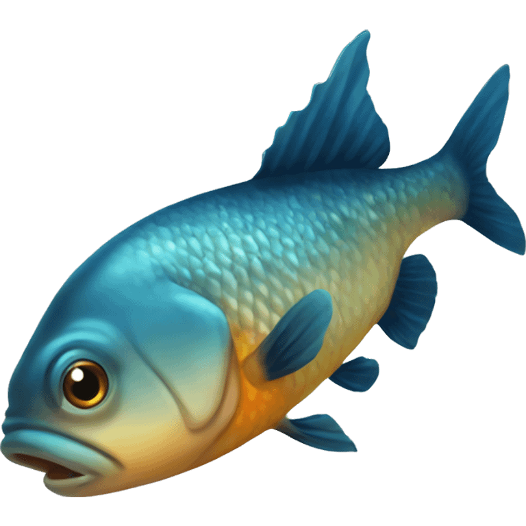 Dyaphonized fish emoji