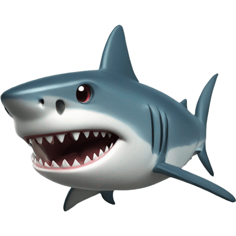 shark in a tv emoji