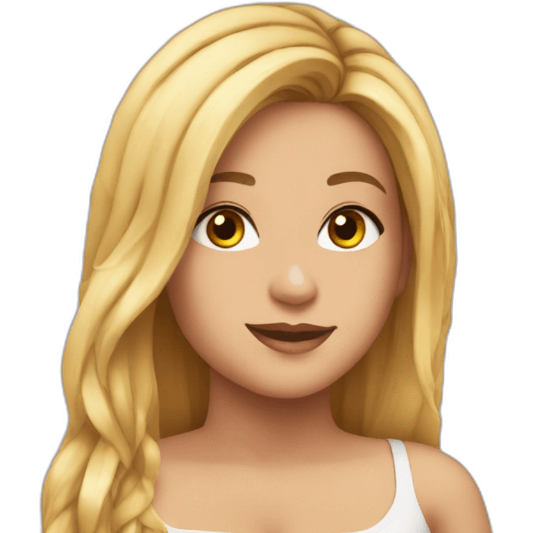 Shakira Pati como tu emoji