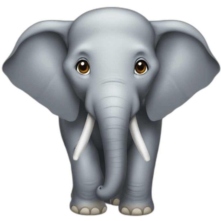 Asian elephant emoji