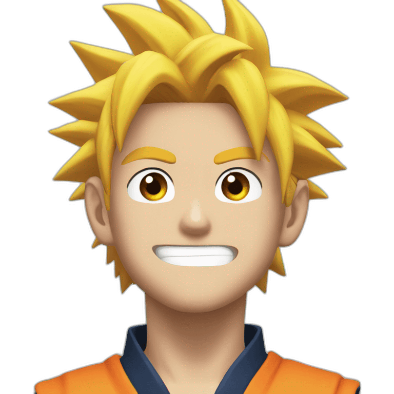 Naruto mix goku emoji