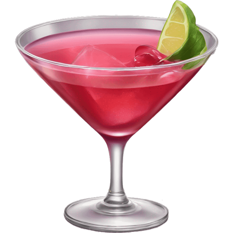 cosmopolitan cocktail emoji