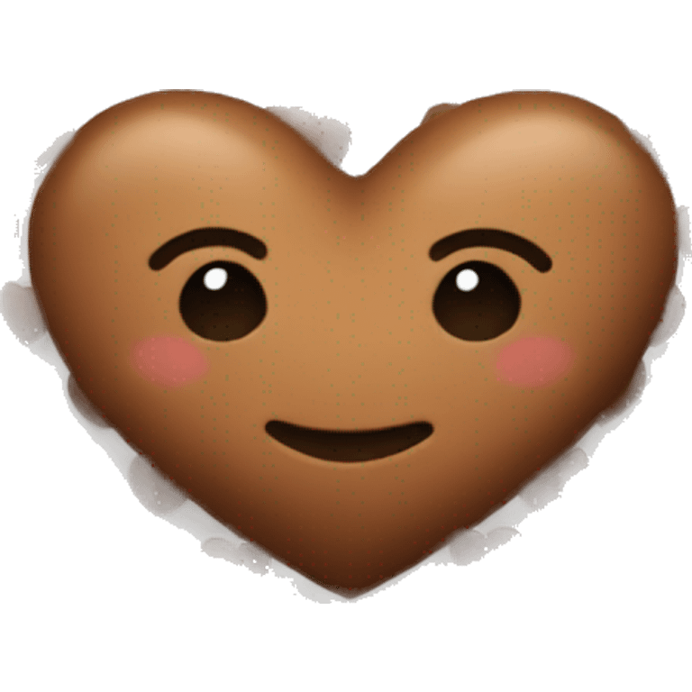 brown heart emoji