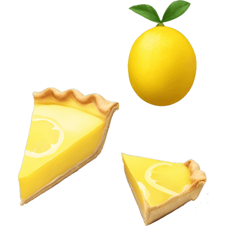 Lemon pie emoji