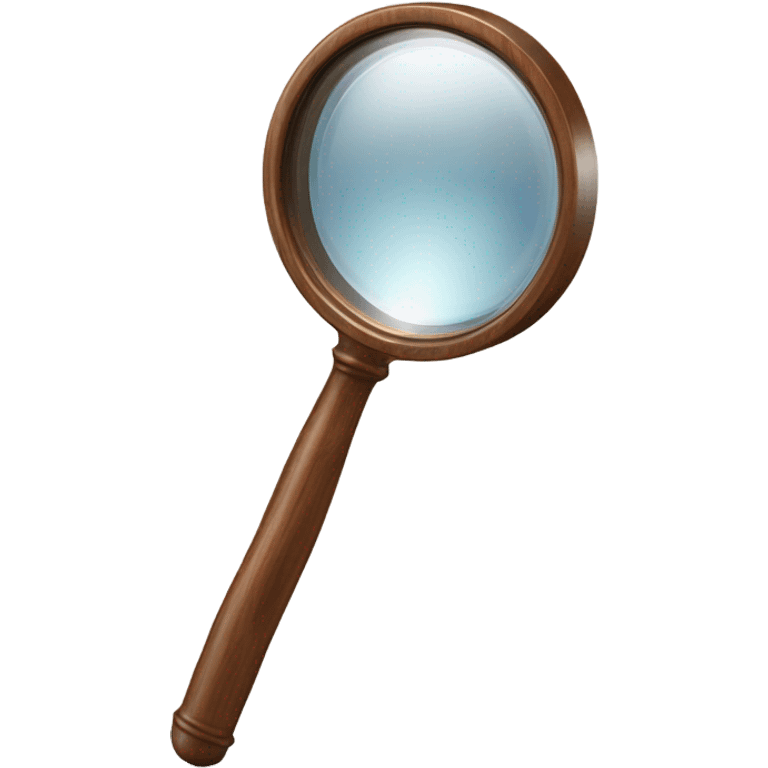 magnifying glass emoji