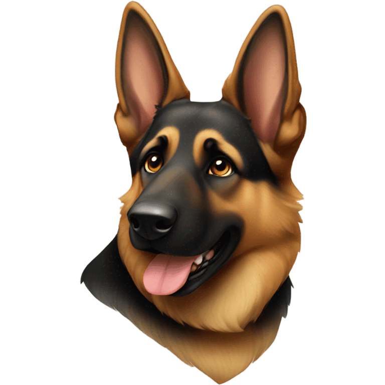 German shepherd emoji