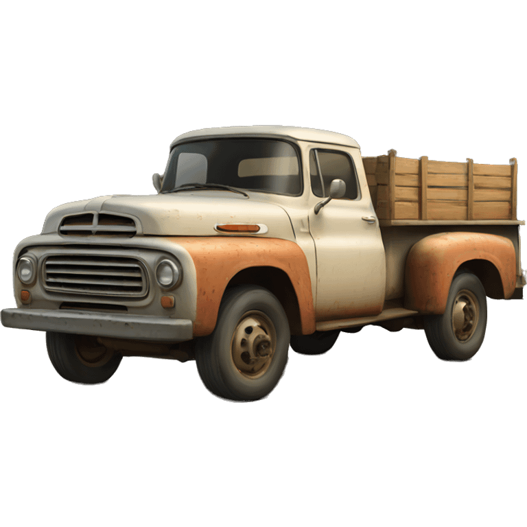 Old truck emoji