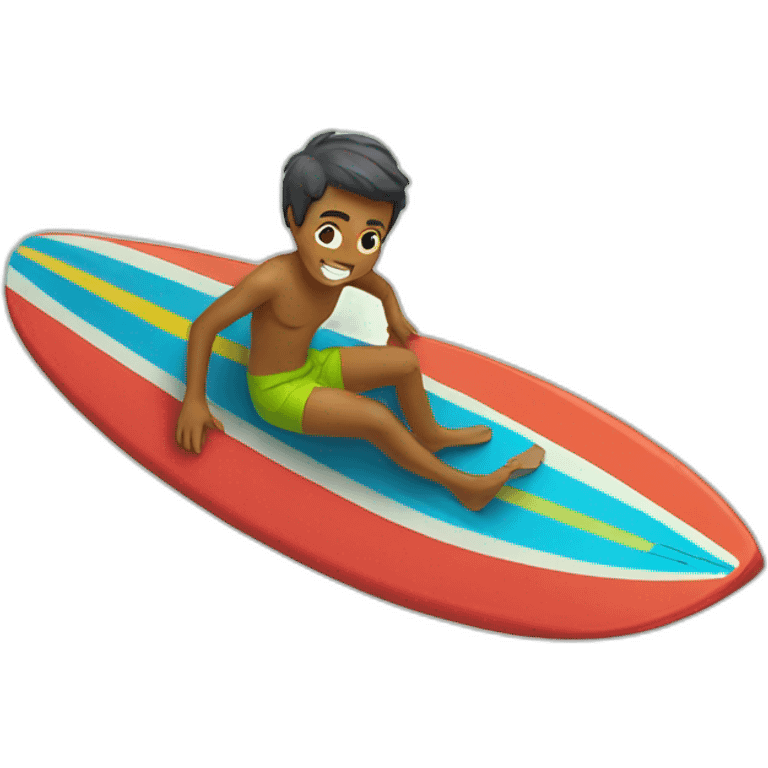 chat qui surf emoji