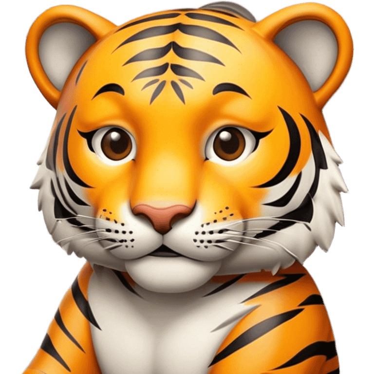 Tiger on an airplane  emoji