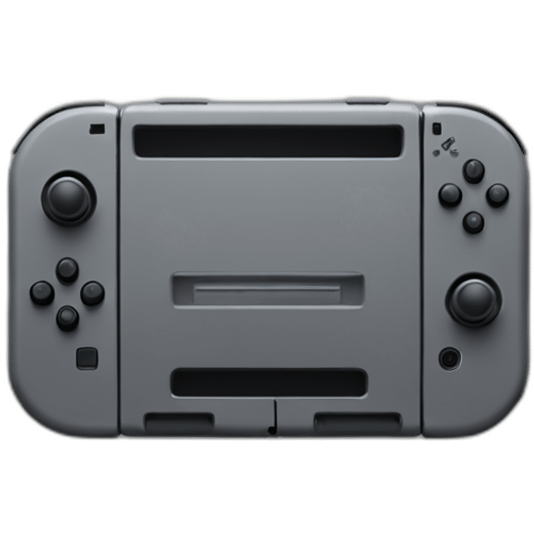 nitendo switch black emoji