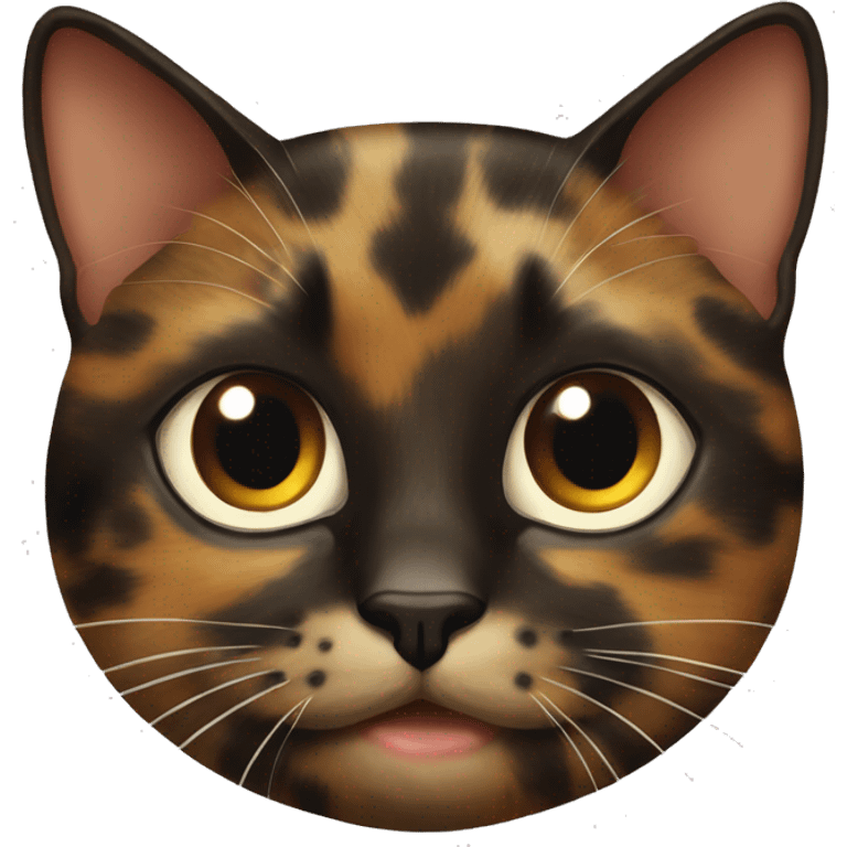 tortoiseshell cat  emoji